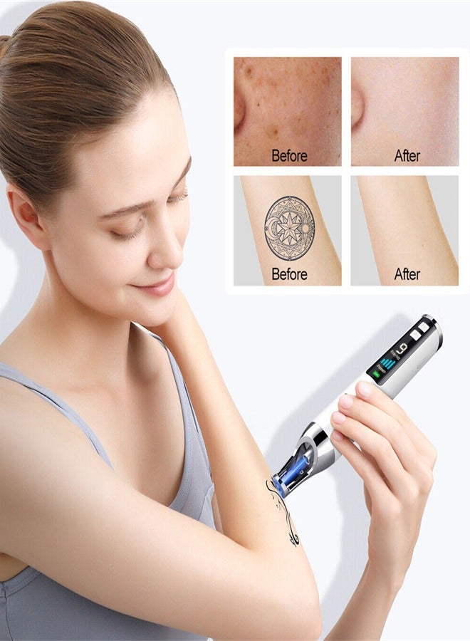 Handheld Laser Picosecond Skin Tattoo Dark Spot Removal Laser Pen Beauty Device（Blu-ray）