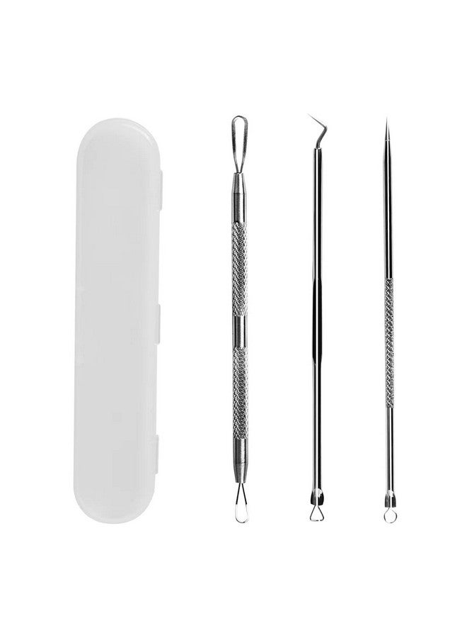 Wsyub Pimple Popper Tool Stainless Steel Pimple Extractor Wsyub Blackhead Tweezers Comedones Extractor Acne Removal Kit For Blemish Whitehead Popping