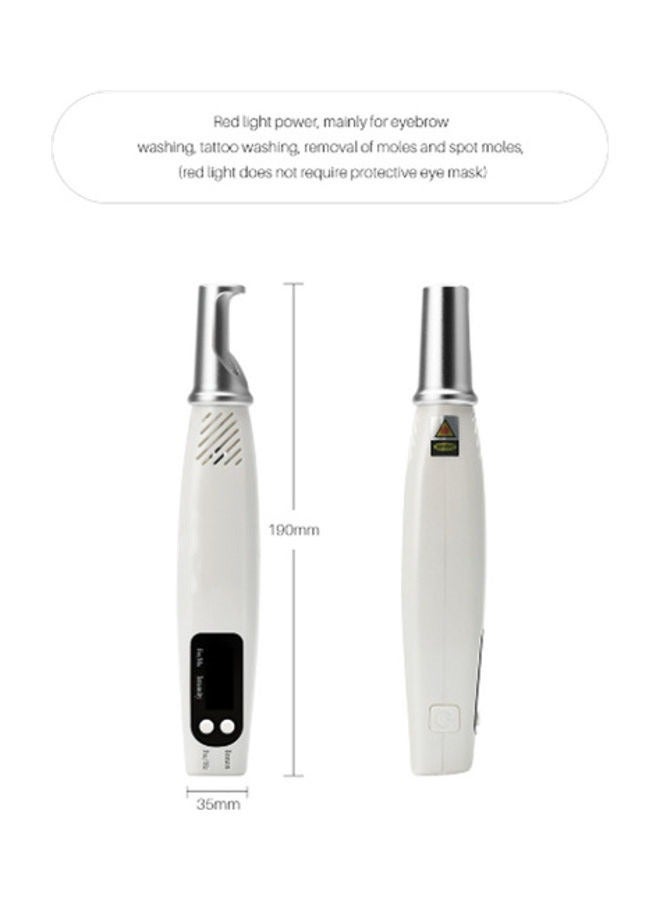 Laser Acne Mole Dark Spot Pigment Removal Machine White 18cm