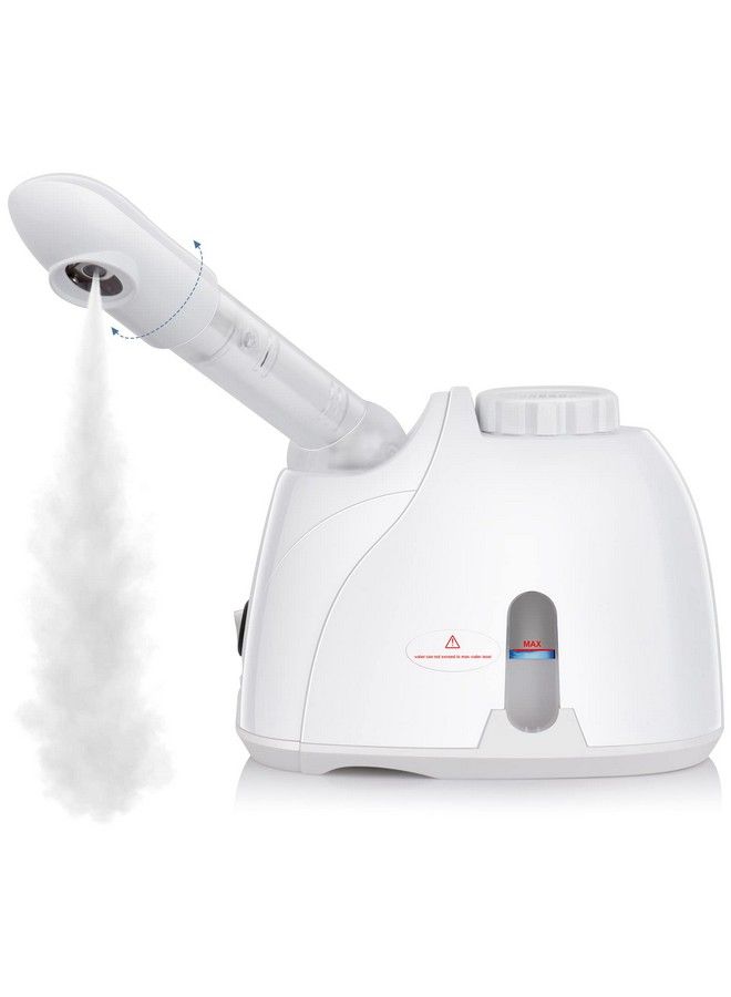 Facial Steamer With Extendable Arm Steaming Warm Mist Humidifier For Face Spa Sinuses Moisturizing Homeuse Or Salon