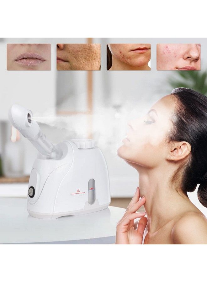 Facial Steamer With Extendable Arm Steaming Warm Mist Humidifier For Face Spa Sinuses Moisturizing Homeuse Or Salon