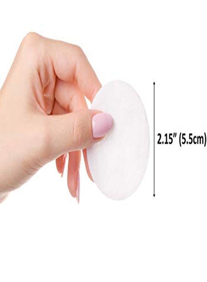 N Premium Cotton Rounds For Face (3 Pack) | Makeup Remover Pads, Hypoallergenic, Lint-Free | 100% Pure Cotton