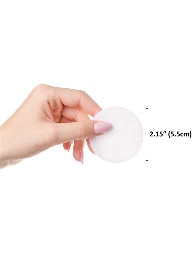 Premium Cotton Rounds for Face (200 Count) | Makeup Remover Pads, Hypoallergenic, Lint-Free | 100% Pure Cotton