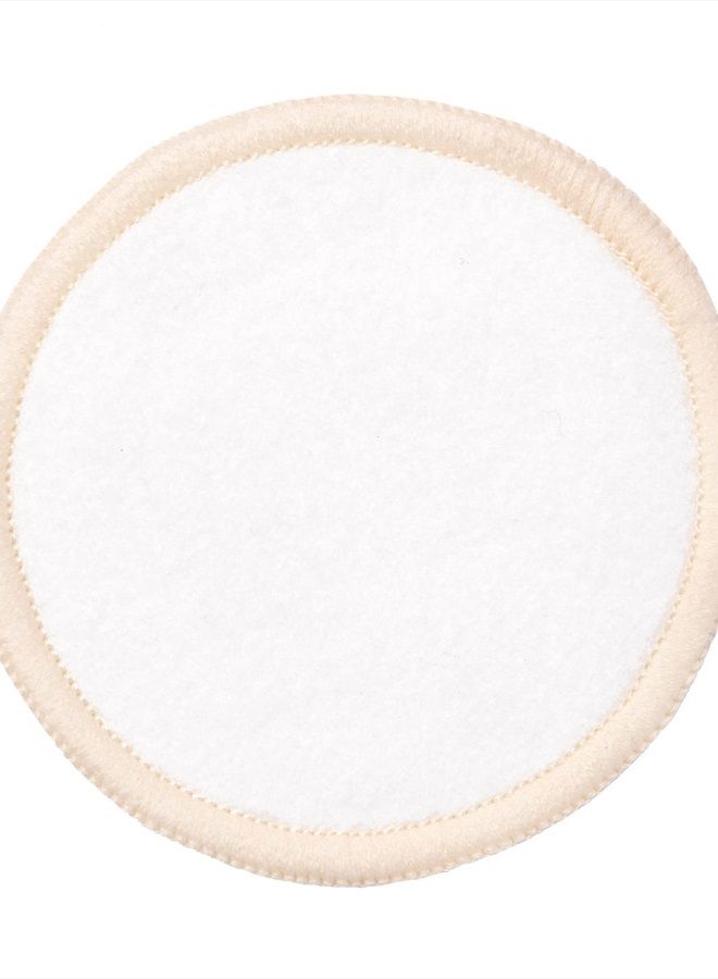 Reusable Makeup Remover Pads, Eco-Friendly Cotton & Bamboo Rounds for Toner & Exfoliants, Includes Washable Bag for Laundry & Storage, 10 Count