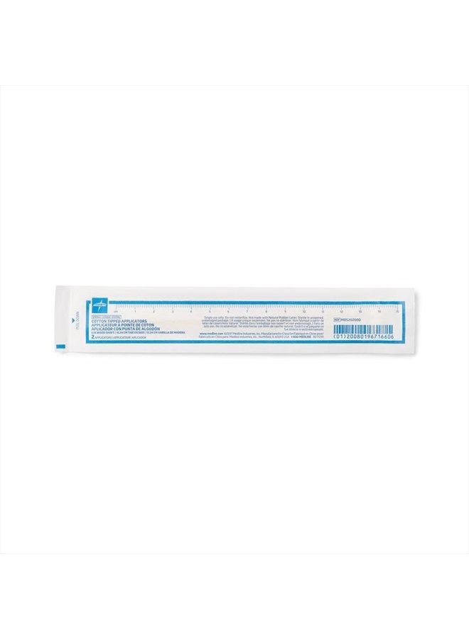 Sterile Cotton-Tipped Wood Applicator, 6