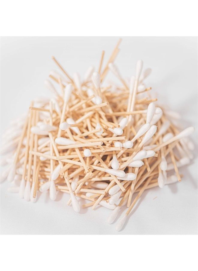 Medical Cotton Swabs, JMU Cotton Swabs with Wooden Sticks, 1000 Count