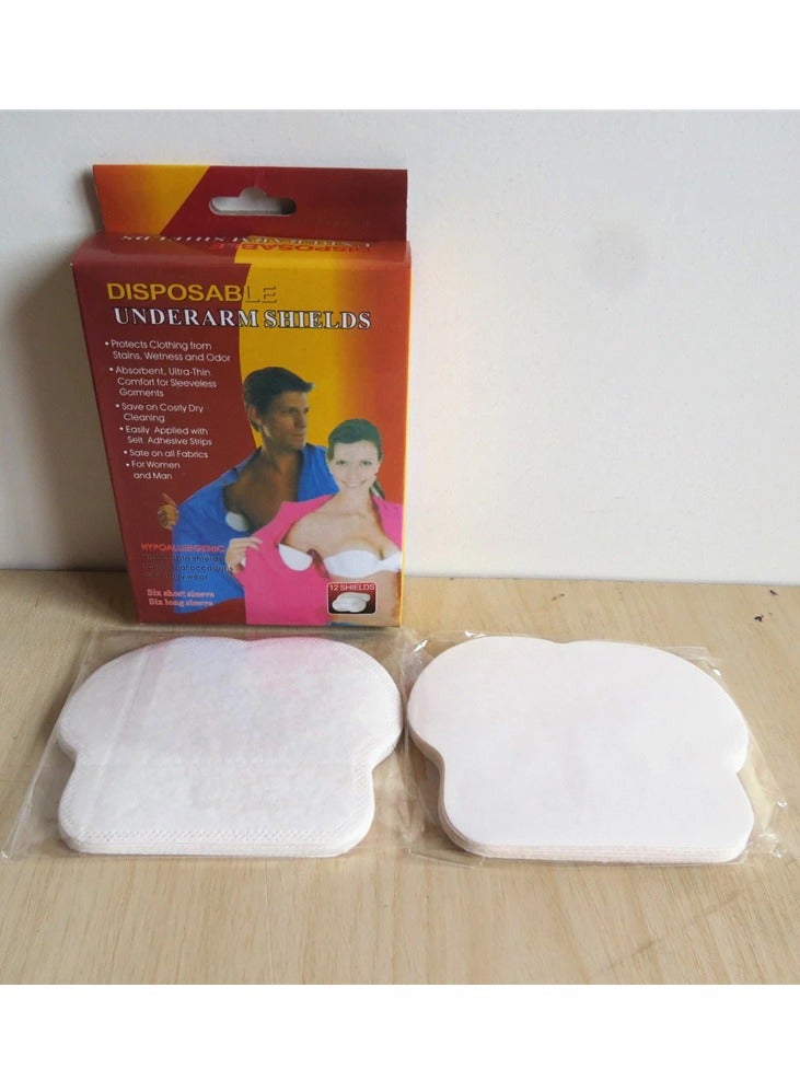 Armpit Shield Armpit Sweat Absorbent Pads Disposable Absorb Armpit Sweat Guard Pads Deodorant Clothing Sweat Pads