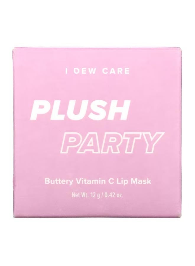 Plush Party Buttery Vitamin C Lip Mask 0.42 oz 12 g