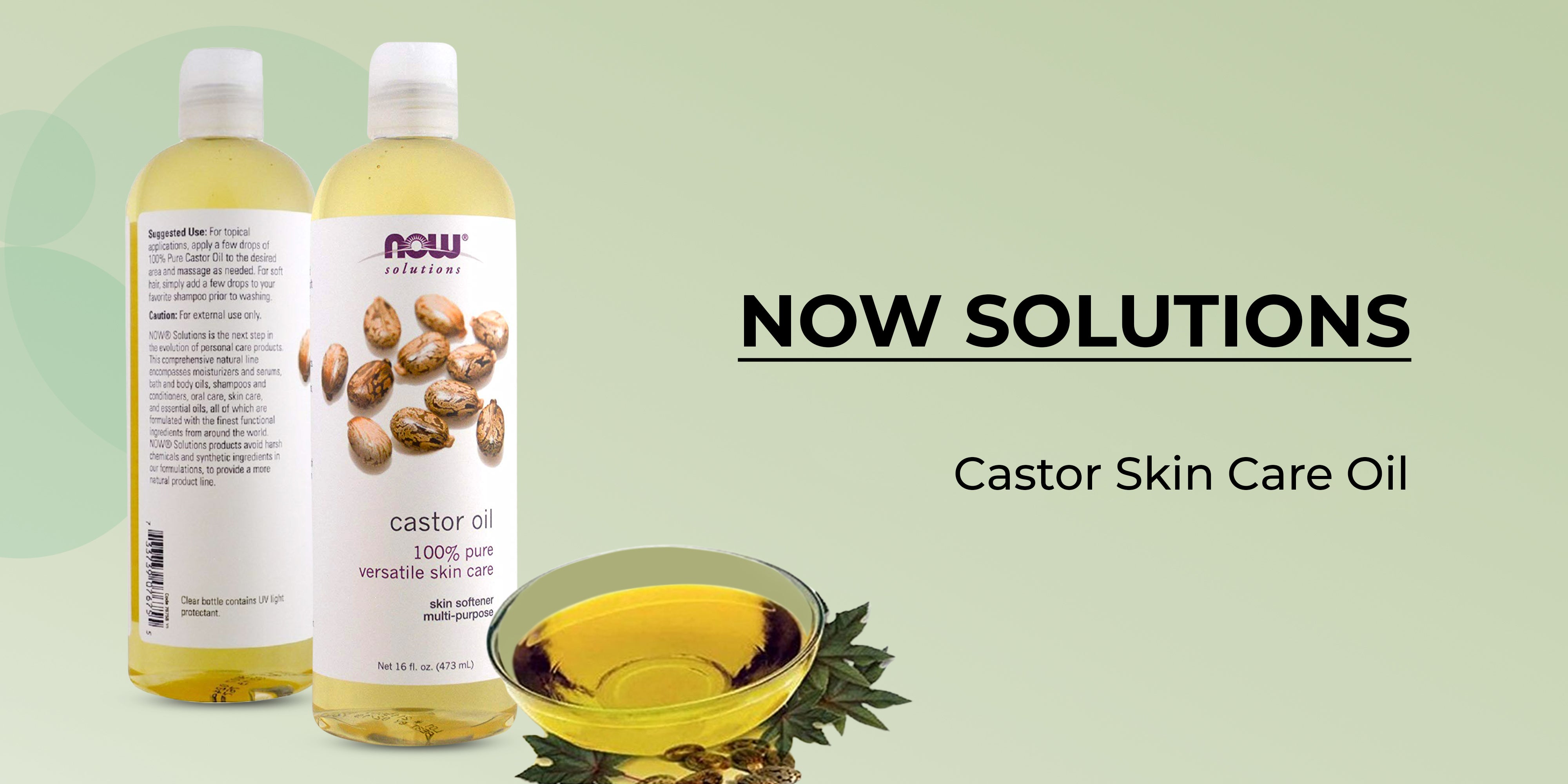 Castor Oil Clear 473ml