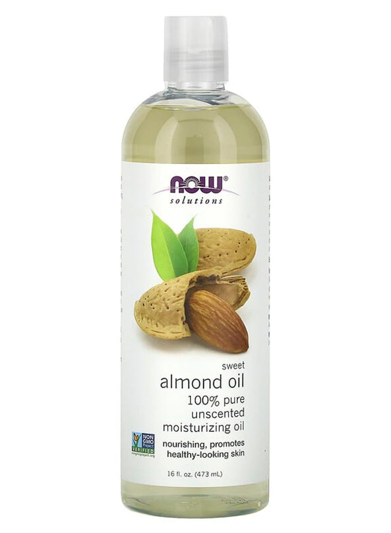 Sweet Almond Oil 100% Pure Unscented 16 oz 473ml