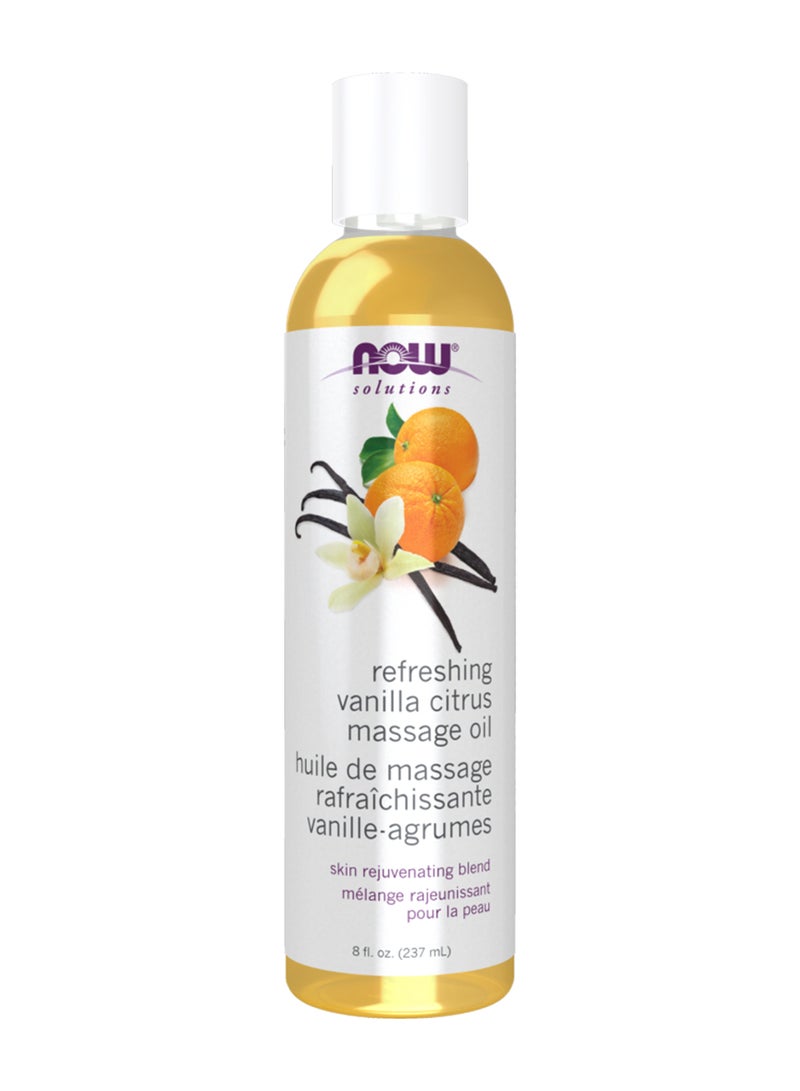 Vanilla Citrus Body Massage Oil 237ml