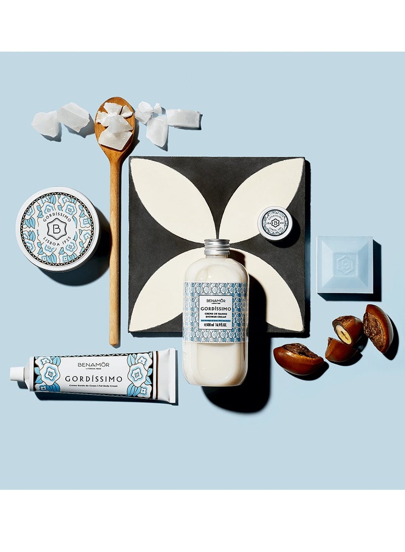 Benamor Gordissimo Lip Cream Shea butter and Almond Oil Protects Nourishes Moisturizes and Softens the Lips Hydrating Lip Cream 10ml