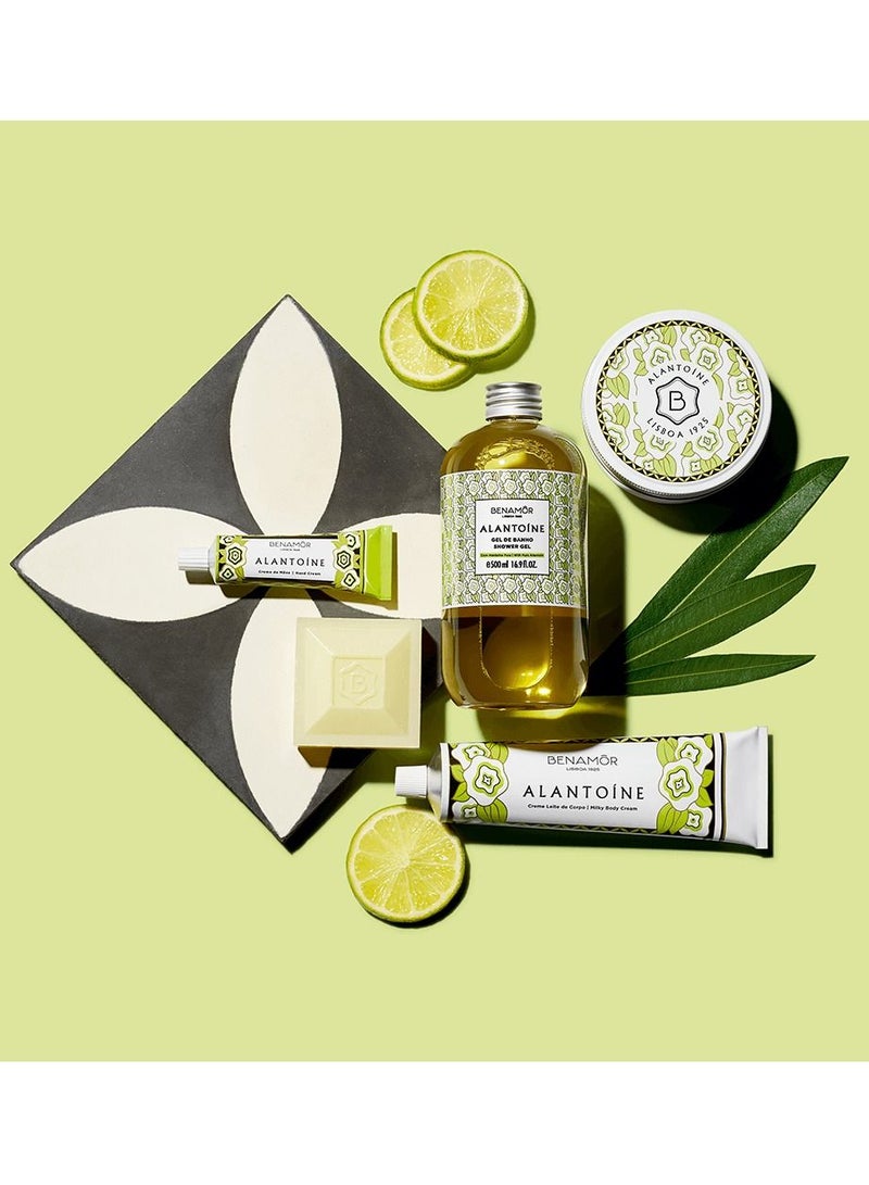 Benamor Alantoine Lip Cream 98.5% Natural Ingredients With Shea Butter Allantoin Coconut Oil Paraben Free Lip Cream 10ml