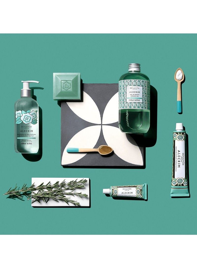 Benamor Alecrim Lip Cream Shea butter and Omega Butter Protects Nourishes Moisturizes and Softens the Lips Hydrating Lip Cream 10ml