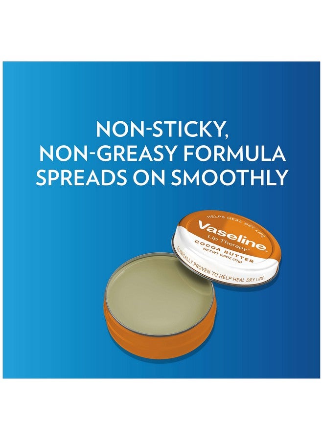 Lip Therapy Lip Balm Tin Cocoa Butter 0.6 Oz