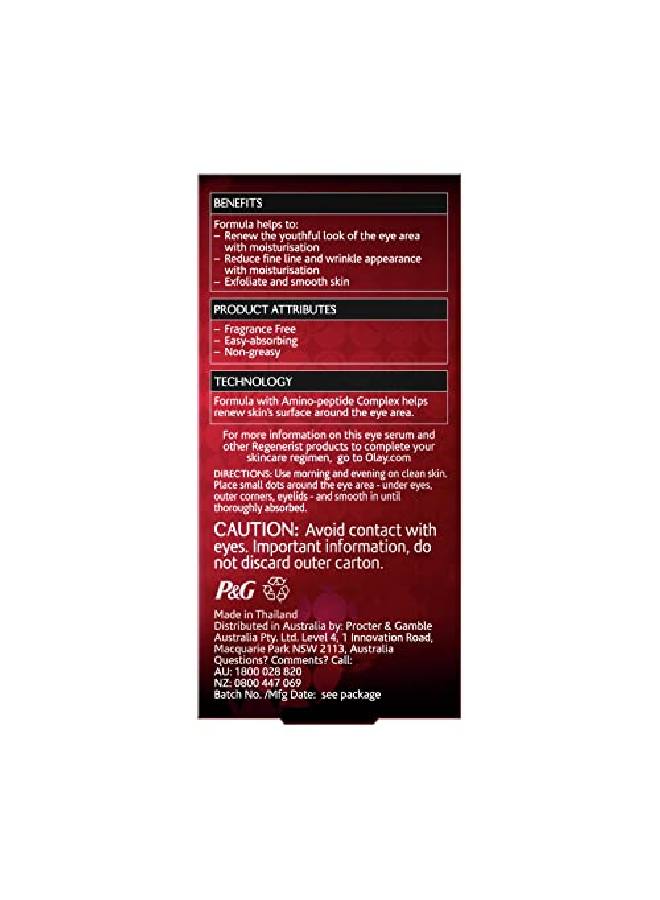 Regenerist Eye Lifting Serum 0.5 Ounce