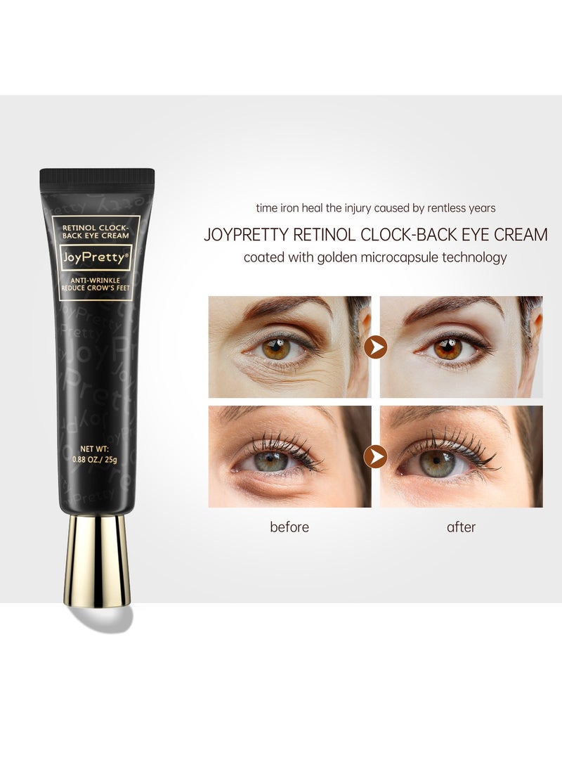 joypretty retinol essence eye cream hydrating and moisturizing lightening fine lines dark circles brightening eye bags cream