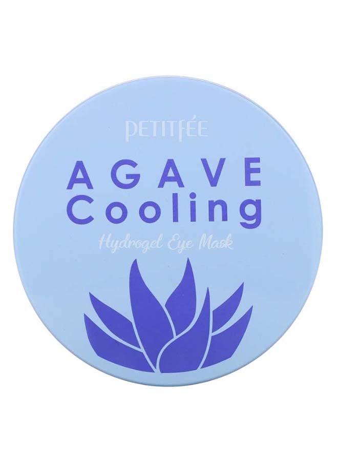 60-Piece Agave Cooling Hydrogel Eye Mask Set 84grams