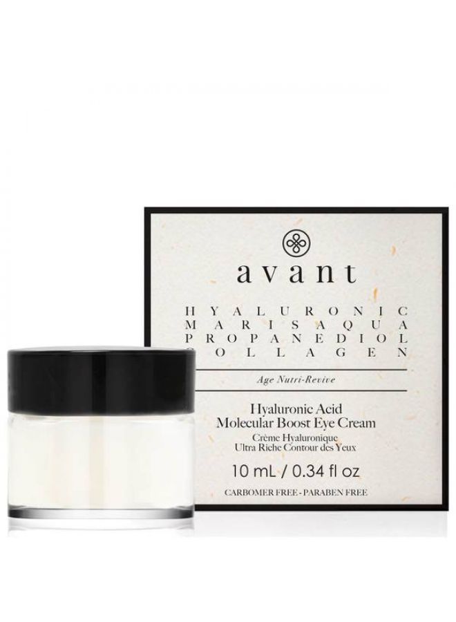 Avant Skincare Hyaluronic Acid Molecular Boost Eye Cream 10ml