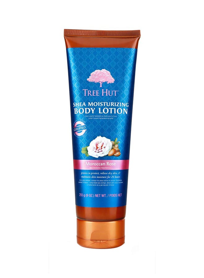 Moroccan Rose Shea Moisturizing Body Lotion 255grams