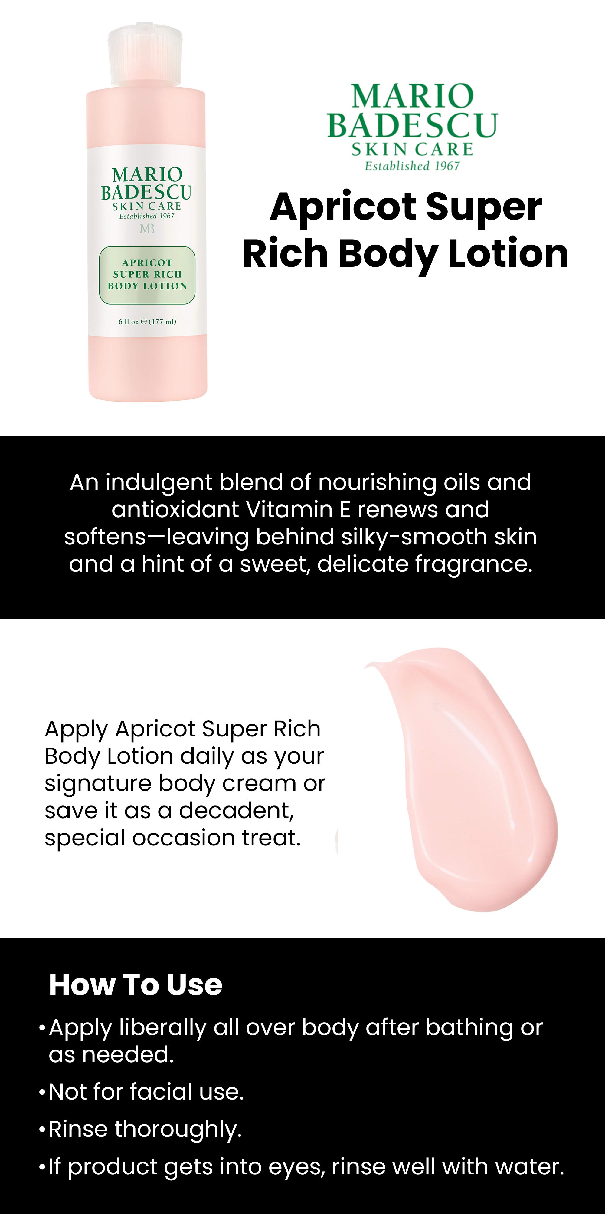 Apricot Super Rich Body Lotion