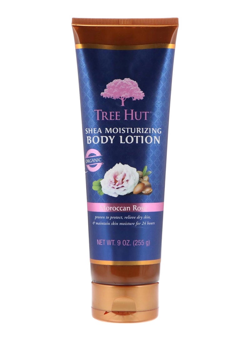 Moroccan Rose Shea Moisturising Body Lotion 255grams