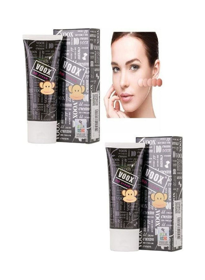 Dd Cream Whitening Body Lotion - 2 Pcs Black 100grams