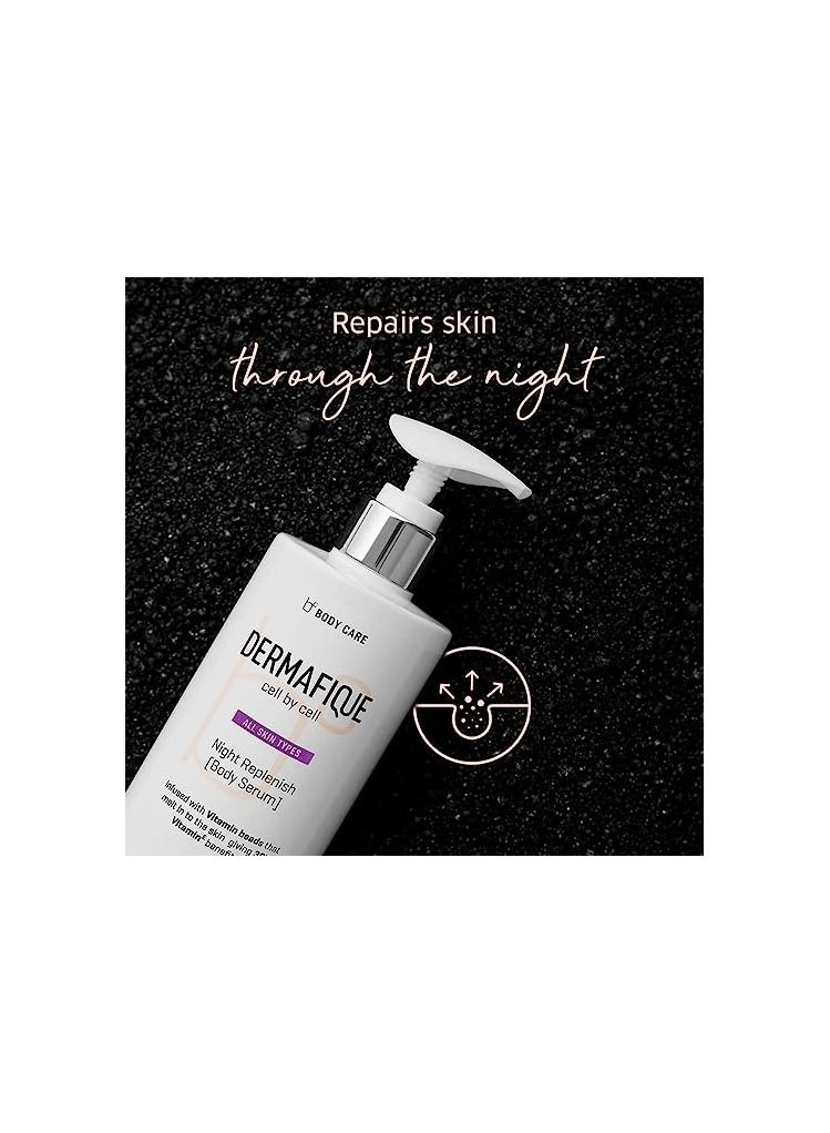 Dermafique Night Replenish Body Serum, Body Lotion for All Skin Types