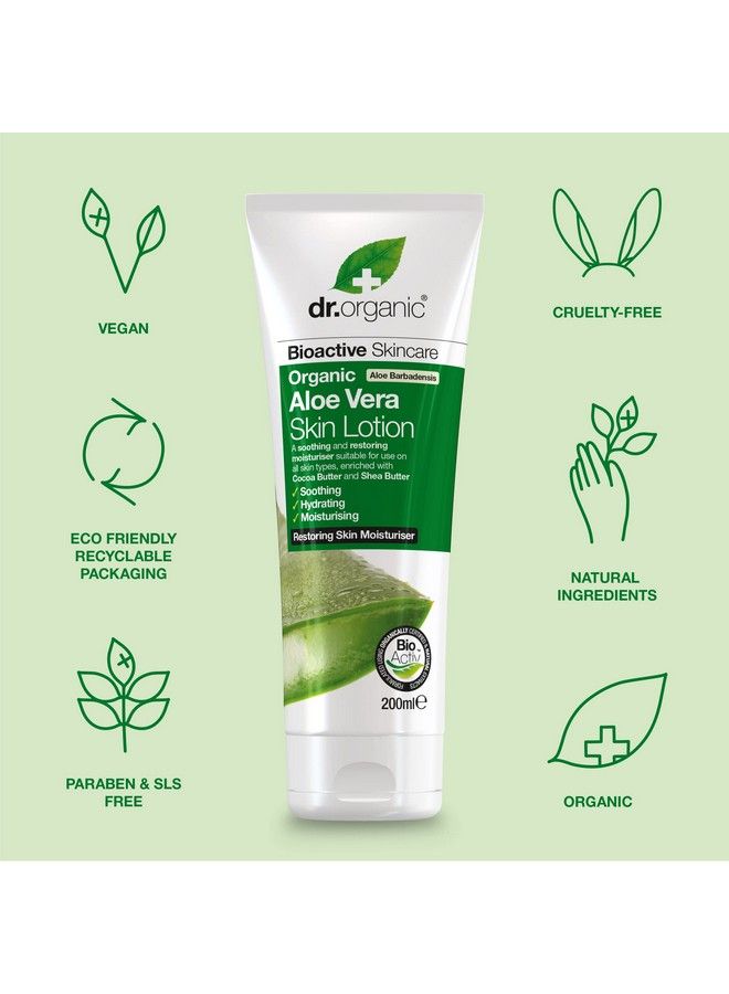 Organic Doctor Organic Aloe Vera Skin Lotion 6.8 Fl.Oz.