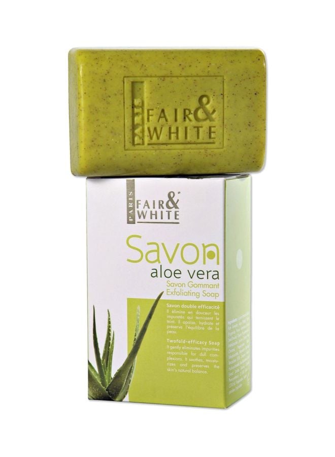 Original Aloe Vera Exfoliating Soap Green 200grams