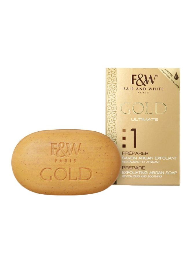 Gold Ultimate Argan Oil Exfoliating Soap 200grams