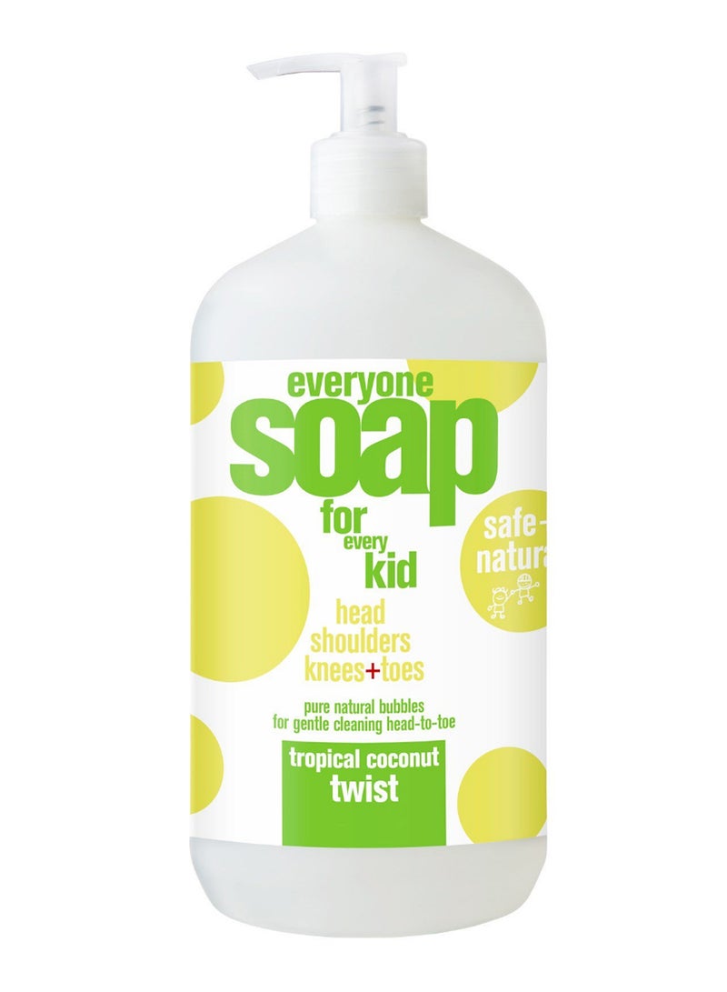 3-In-1 Tropical Coconut Twist Kids Liquid Soap 946ml