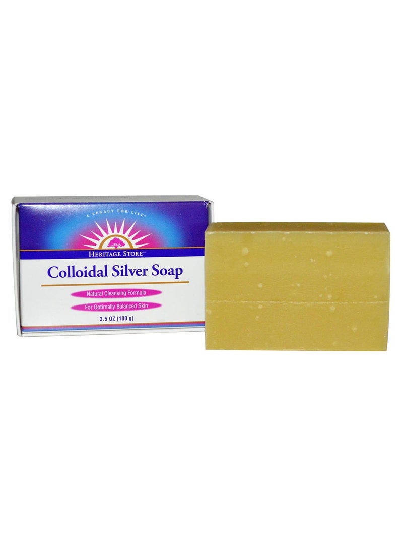 Colloidal Silver Soap Brown 100grams