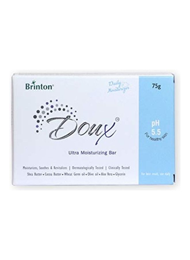 4-Piece Doux Ultra Moisturizer Bar Clear 75grams