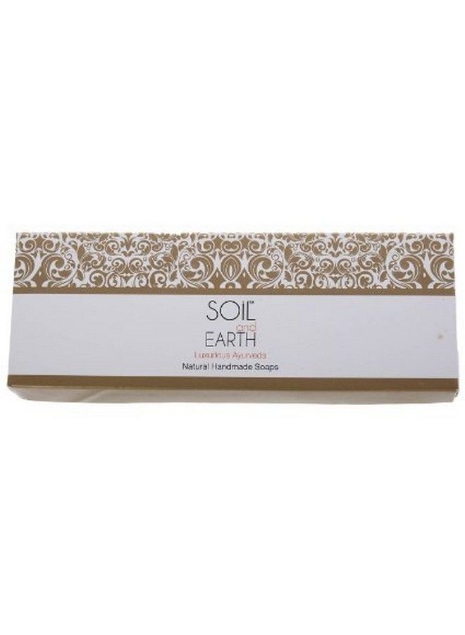 Handmade Natural Coldpressed Soap Gift Box Neroli Green Tea Amber No Silicones & Parabens 3 X 125 Gm/ 4.4 Oz.