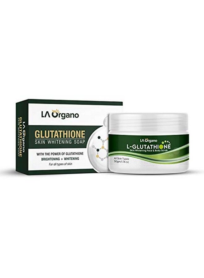 Glutathione Scrub 50G & Glutathione Soap 100G (Pack Of 2)