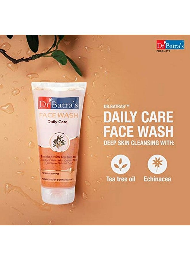 Daily Care Face Wash 200 Gm And Bathing Bar 125 Gm (Pack Of 2 For Men And Women)