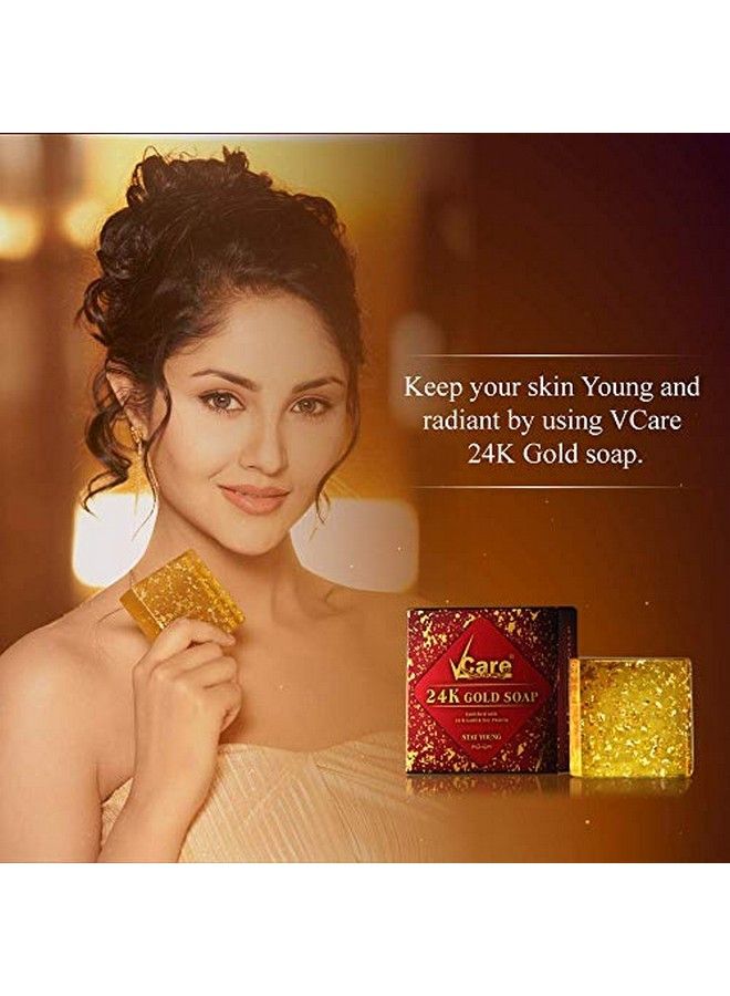 24K Gold Soap 125 Gm (Pack Of 2)