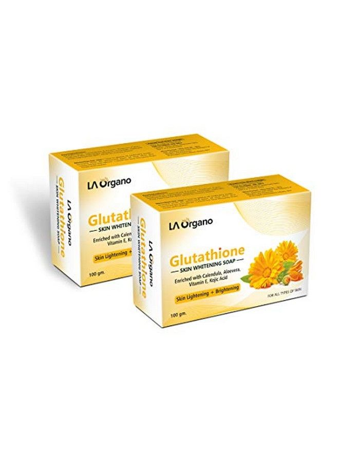 Glutathione Calendula Skin Whitening Soap For All Skin Type (100Gm) Pack Of 2