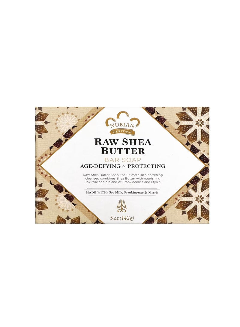 Nubian Heritage  Raw Shea Butter Bar Soap  5 oz (142 g)