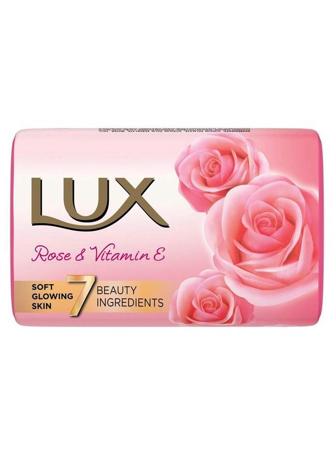 LUX Soft Touch Silk Essence & Rose Water Soap Bar,5.2 Ounce (Pack of 3)