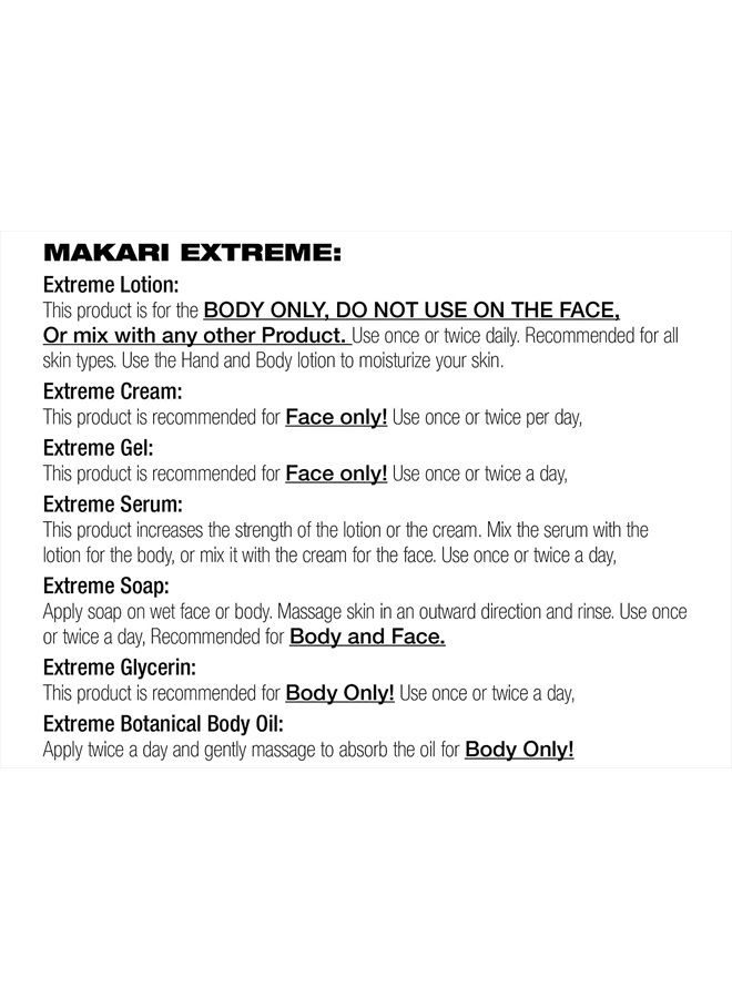 Makari Extreme Active Intense Argan & Carrot Oil Exfoliating Soap (7oz) | Advanced Brightening Bar Soap | With Apricot Seed Extract and Vitamins C & E | Helps Reveal Natural Skin Radiance