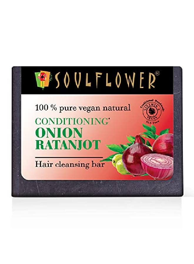 Conditioning Onion Ratanjot Hair Cleansing Bar 150 G