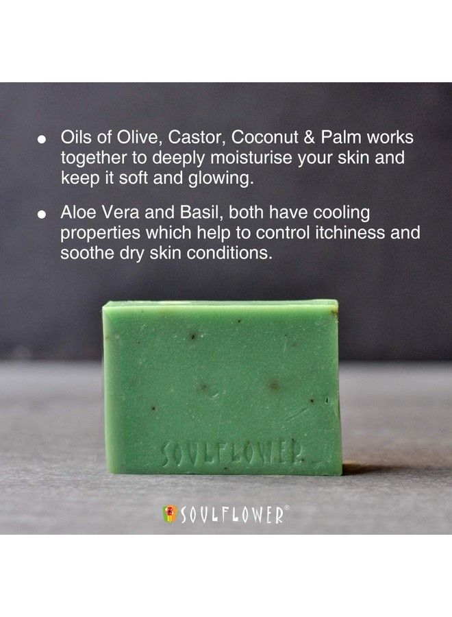 Handmade Aloe Vera Soap ; Fresh Cool Skin Moisturized Glowing Skin Refreshing Aroma ; (Pack Of 4150G Each)