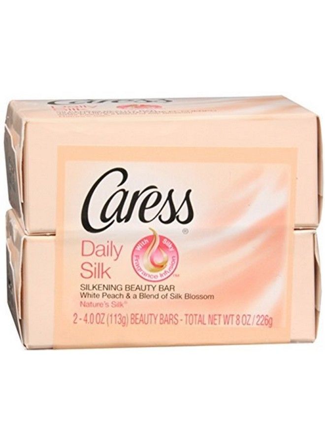 Daily Silk Beauty Bars 4.25 Oz Bars 2 Ea (Pack Of 2)