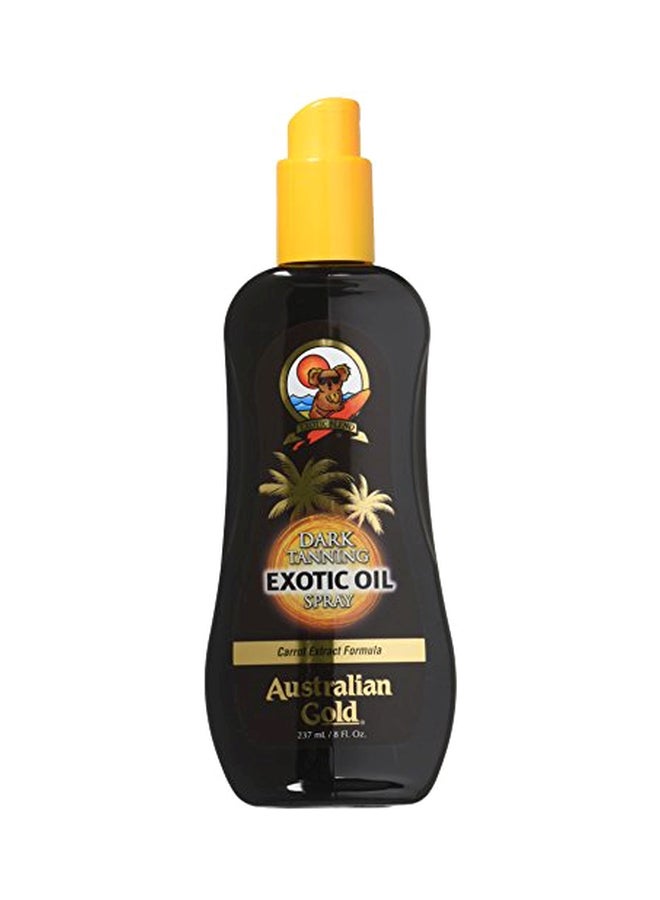 Pack Of 2 Dark Tanning Exotic Oil Spray 235ml