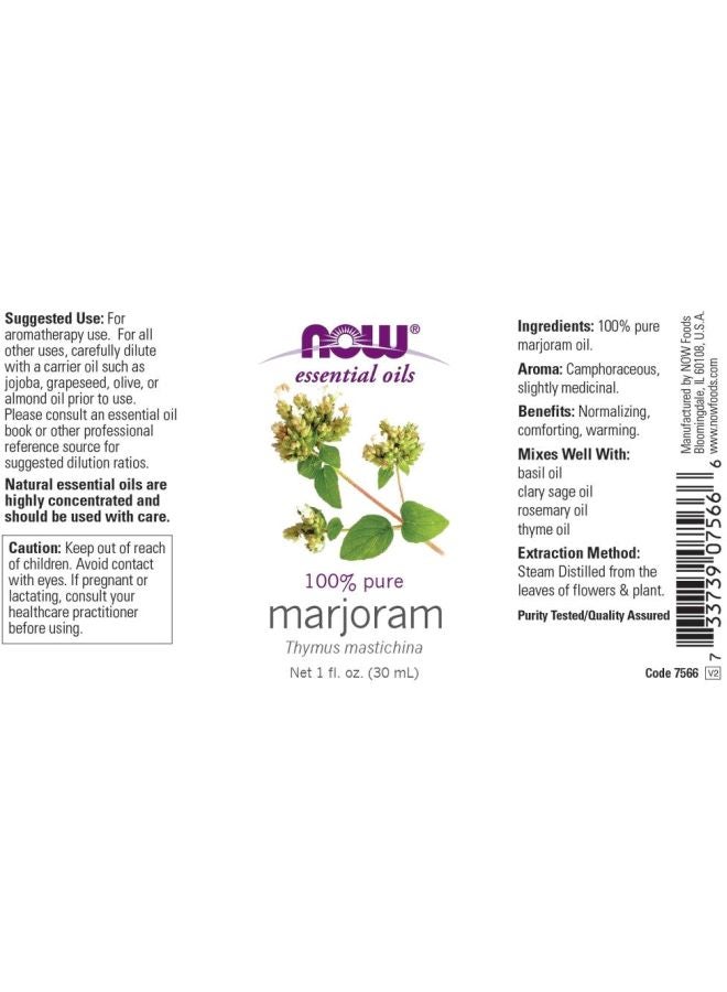 Pure Marjoram Oil 30ml