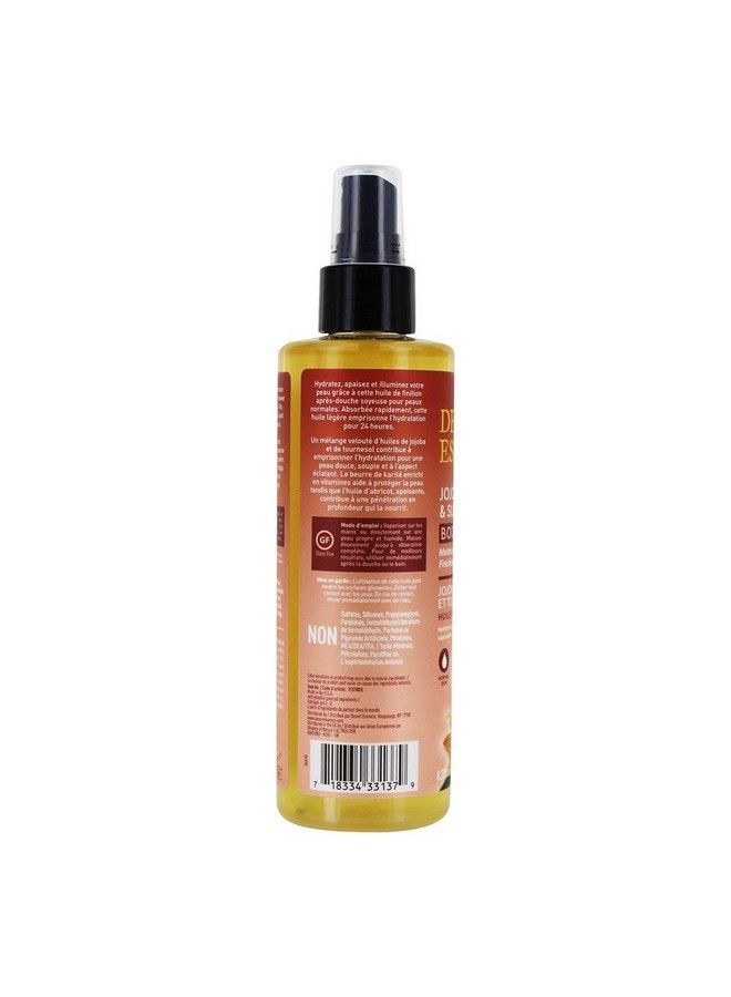 Jojoba & Sunflower Body Oil Spray 8.28 Fl. Oz. Glutenfree Vegan Cruelty Free 24Hour Moisture Soothes Skin Perfect For Sensitive Skin Illuminating Body Spray