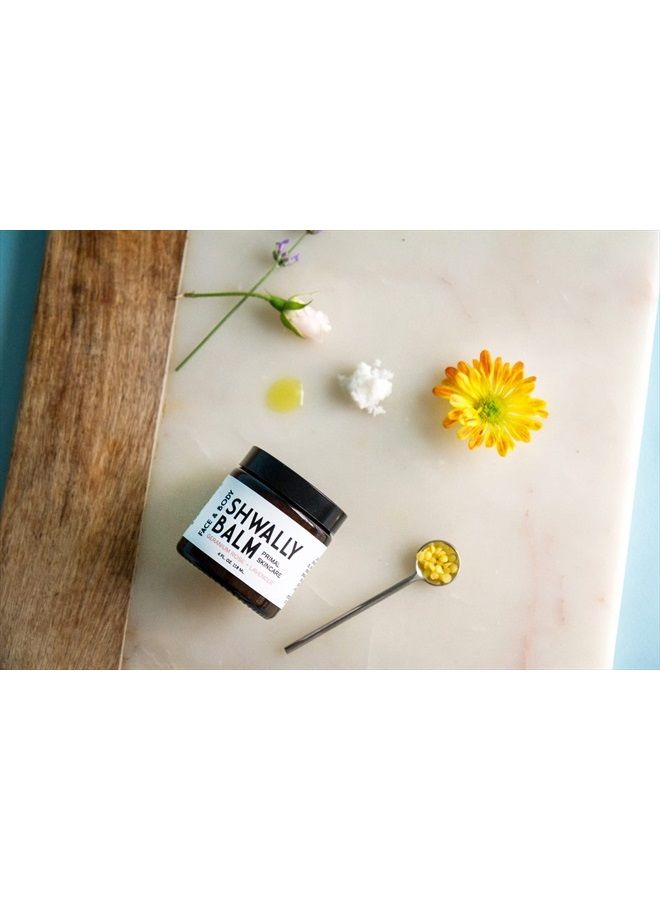 Tallow & Calendula Face & Body Balm - Paleo & Primal Tallow Moisturizer - 100% Grass Fed Tallow, Avocado & Olive Oils With Calendula Flowers - Rich in Vitamin A, K, D & E - All-Purpose Tallow