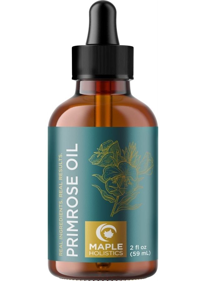 Pure Evening Primrose Oil for Skin - Cold Pressed Natural Face Moisturizer and Nourishing Hair Oil - Use in DIY Skin Care for Dry Flaky Skin Hydration and as a Carrier Oil for Essential Oils Mixing
